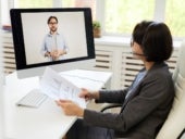 Interacting via web conferencing provider.