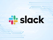 News graphic featuring the logo of Slack.